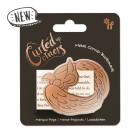 Curled Up Corners Bookmark (Color: Sleepy Owl)