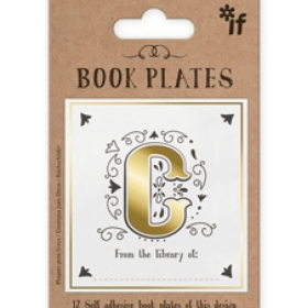 Letter Book Plates Letter (Color: C)