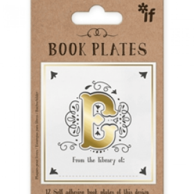Letter Book Plates Letter (Color: E)