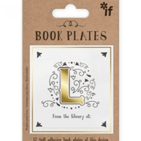 Letter Book Plates Letter (Color: L)