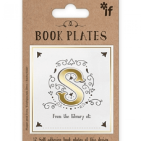 Letter Book Plates Letter (Color: S)