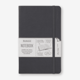 Bookaroo A5 Notebook (Color: Black)