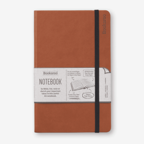 Bookaroo A5 Notebook (Color: Brown)