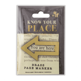 Know Your Place Page Markers (Color: Brass)