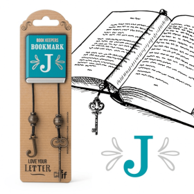 Book Keepers Bookmark Letter (Color: J)