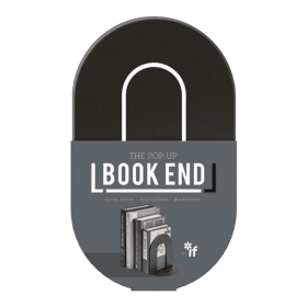 The Pop-Up Book End (Color: Black)