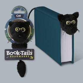 Book-Tails Bookmarks (Color: Black Cat)