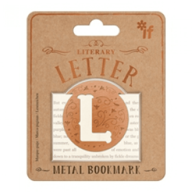 Literary Letters Bookmark (Color: L)