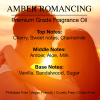 Amber Romancing Jewelry Candle
