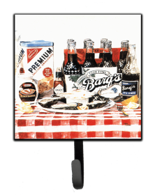 Food/Drink Design Leash or Key Holder (Color: Barq's oysters, size: 4.25 x 7)
