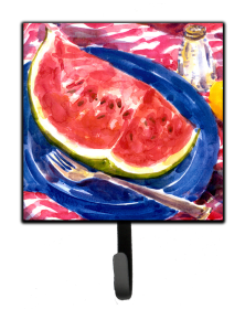Food/Drink Design Leash or Key Holder (Color: Fruits and Vegetables - Watermelon, size: 4.25 x 7)