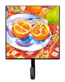 Food/Drink Design Leash or Key Holder (Color: Fruits and Vegetables - Oranges, size: 4.25 x 7)