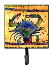 Crab Design Leash or Key Holder (Color: Crab #2, size: 4.25 x 7)