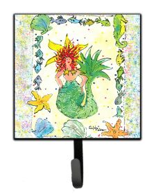 Mermaid/Merman Design Leash or Key Holder (Color: Red Headed Funky Mermaid, size: 4.25 x 7)