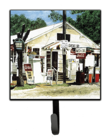 Landscape Design Leash or Key Holder (Color: Garcia's Grocery, size: 4.25 x 7)