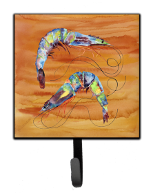 Shrimp Leash or Key Holder (Color: Shrimp Spicy Hot, size: 4.25 x 7)