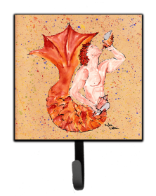 Mermaid/Merman Design Leash or Key Holder (Color: Red Headed Ginger Merman, size: 4.25 x 7)