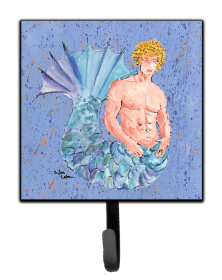 Mermaid/Merman Design Leash or Key Holder (Color: Blonde Merman, size: 4.25 x 7)