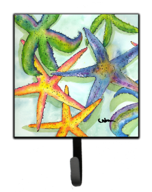Multi Themed Sealife Design Leash or Key Holder (Color: Starfish, size: 4.25 x 7)