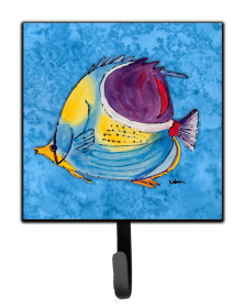 Multi Themed Sealife Design Leash or Key Holder (Color: Fish Tropical, size: 4.25 x 7)