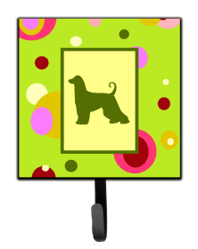 Dog Print Leash or Key Holder (size: 4.25 x 7)