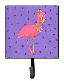 Bird Leash or Key Holder (Color: Flamingo2, size: 4.25 x 7)