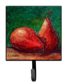 Food/Drink Design Leash or Key Holder (Color: Pears, size: 4.25 x 7)