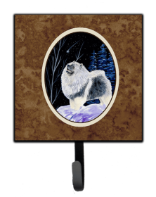 Starry Night Dog Leash or Key Holder (Color: Keeshond 1, size: 4.25 x 7)