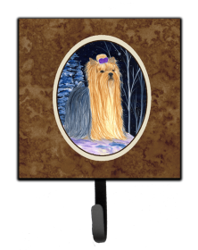 Starry Night Dog Leash or Key Holder (Color: Yorkshire Terrier, size: 4.25 x 7)