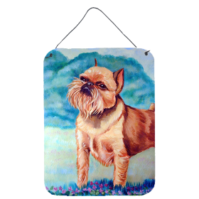 Brussels Griffon Wall or Door Hanging Prints (Color: 7016DS1216, size: 12 x 16)