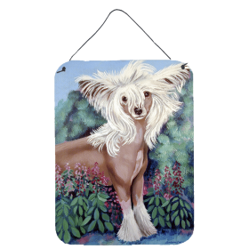 Chinese Crested Wall or Door Hanging Prints (Color: 7052DS1216, size: 12 x 16)