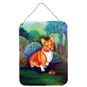Corgi Wall or Door Hanging Prints (Color: 7118DS1216, size: 12 x 16)