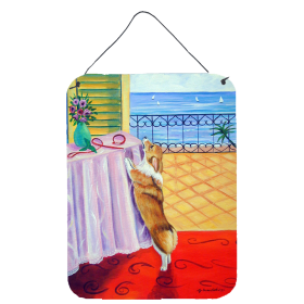 Corgi Wall or Door Hanging Prints (Color: 7285DS1216, size: 12 x 16)