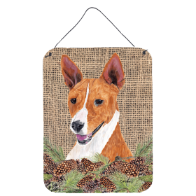 Multi Themed Door Hanging Prints (Color: Basenji, size: 12 x 16)