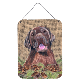 Multi Themed Door Hanging Prints (Color: Labrador, size: 12 x 16)