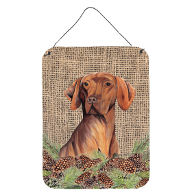 Multi Themed Door Hanging Prints (Color: Vizsla, size: 12 x 16)