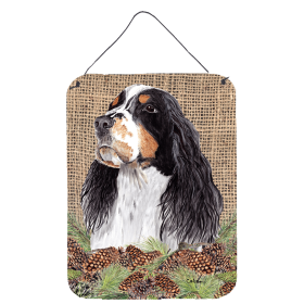 Multi Themed Door Hanging Prints (Color: Springer Spaniel, size: 12 x 16)