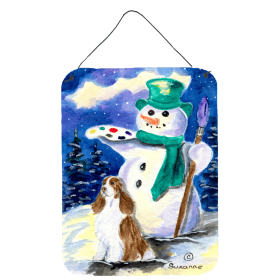 Multi Themed Door Hanging Prints (Color: English Springer Spaniel, size: 12 x 16)