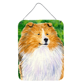 Multi Themed Door Hanging Prints (Color: Sheltie, size: 12 x 16)