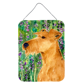 Multi Themed Door Hanging Prints (Color: Irish Terrier, size: 12 x 16)