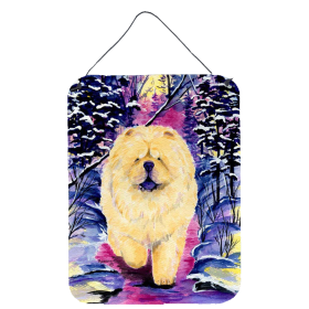Multi Themed Door Hanging Prints (Color: Chow Chow, size: 12 x 16)