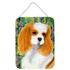 Multi Themed Door Hanging Prints (Color: Cavalier Spaniel, size: 12 x 16)