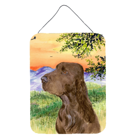 Multi Themed Door Hanging Prints (Color: Field Spaniel, size: 12 x 16)