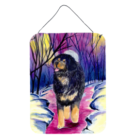 Multi Themed Door Hanging Prints (Color: Tibetan Mastiff, size: 12 x 16)