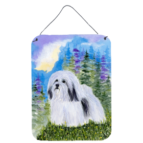 Multi Themed Door Hanging Prints (Color: Havanese, size: 12 x 16)