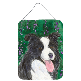 Multi Themed Door Hanging Prints (Color: Border Collie, size: 12 x 16)