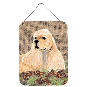 Multi Themed Door Hanging Prints (Color: Cocker Spaniel, size: 12 x 16)