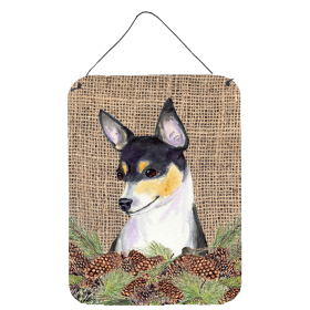 Multi Themed Door Hanging Prints (Color: Fox Terrier, size: 12 x 16)
