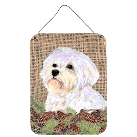 Multi Themed Door Hanging Prints (Color: Maltese, size: 12 x 16)