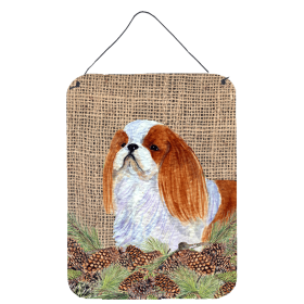 Multi Themed Door Hanging Prints (Color: English Toy Spaniel, size: 12 x 16)